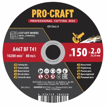 Pjovimo diskas „ProCraft CD150x2.0”