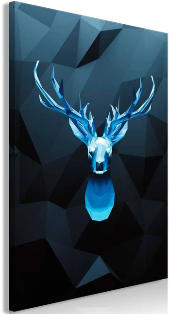 Artgeist Paveikslas - Ice Deer (1 Part) Vertical