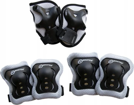 Apsaugos priemonių komplektas Master Profi Protect, XL, juoda sp./pilka sp.