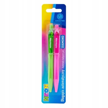 Astrapen Diamond Neon automatinis rašiklis 0,7 mm, 2 vnt.