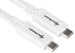 Laidas Sharkoon USB 3.1 Cable C-C, USB Type C, 0.5 m, balta kaina
