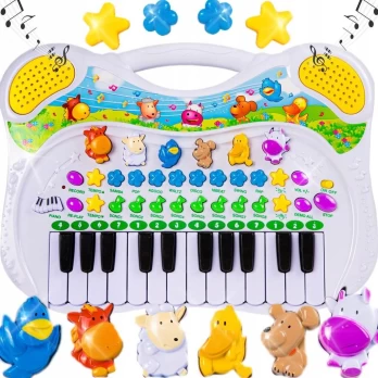 Vaikiškas pianinas Elektroniniai gyvūnai