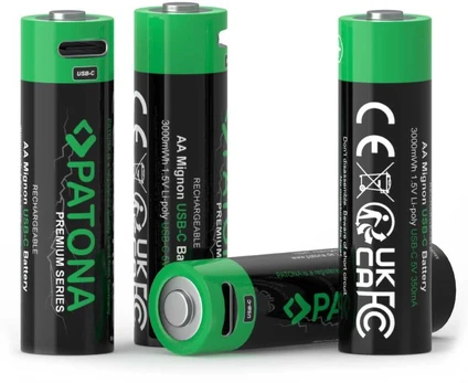 PATONA rechargeable battery AA/LR6 Li-Pol 2000mAh