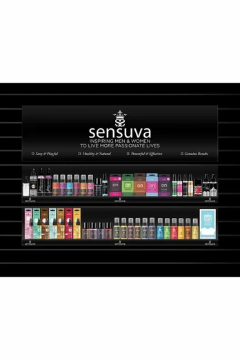 SENSUVA GRAB AND GO DISPLAY PLANOGRAM - Compact Retail Presentation System