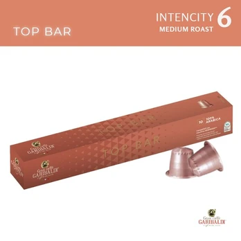 Kavos kapsulės Gran Caffe Garibaldi - Top Bar, 10 vnt.