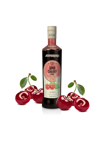 Sirupas RŪGŠČIOS VYŠNIOS (700 ml.)