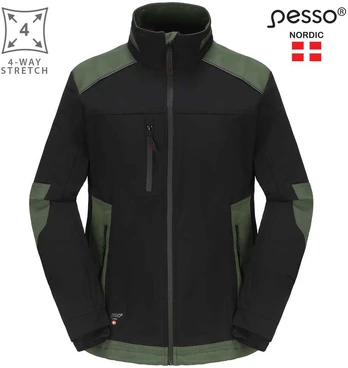 Švarkas Pesso Titan 125 (Spandex/Cordura)žalias