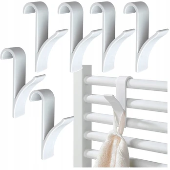 Vonios radiatoriaus kabliukai, 6vnt.