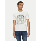 Liu Jo Marškinėliai QA5189 J4924 Balta Regular Fit