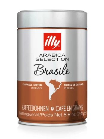 Kavos pupelės illy Arabica Selection Brasile, 250 g