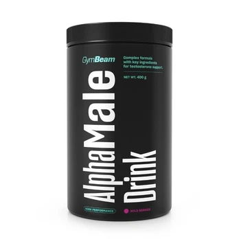 Gėrimas testosterono gamybai GymBeam AlphaMale Drink, 400g