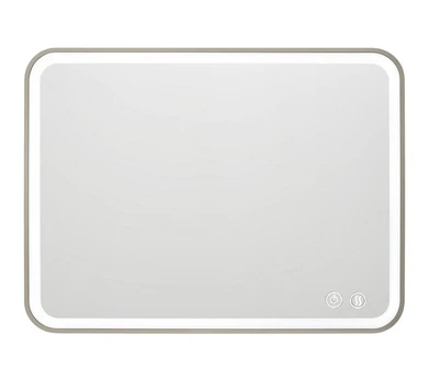 G.LUX veidrodis su LED U-FRAME-MIRROR-1111-80X60CM