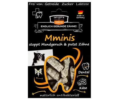 QCHEFS Šunų skanėstas mažoms veislėms Mini 65 g