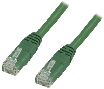 DELTACO U/UTP Cat6 patchkabel, LSZH, 7m, grön
