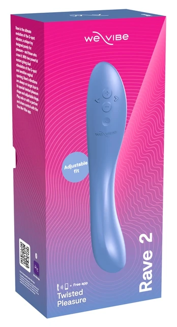We Vibe Rave 2 by We-Vibe Muted Blue G taško vibratorius