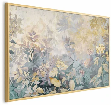 Artgeist Plakatas - Tapestry Pattern in Colorful Flowers