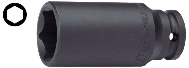 Galvutė šešiakampė 1/2" 30 mm