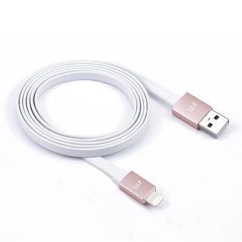 Just Mobile AluCable Flat - Flat charge and sync cable Lightning