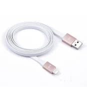 Just Mobile AluCable Flat - Flat charge and sync cable Lightning kaina