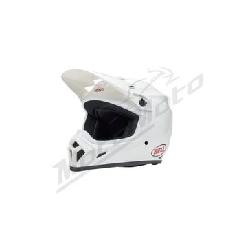 BELL MX-9 Mips Solid Krosinis šalmas baltas