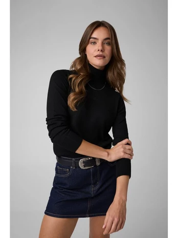 Guess Jeans Golfas 184166 Juoda Classic Fit