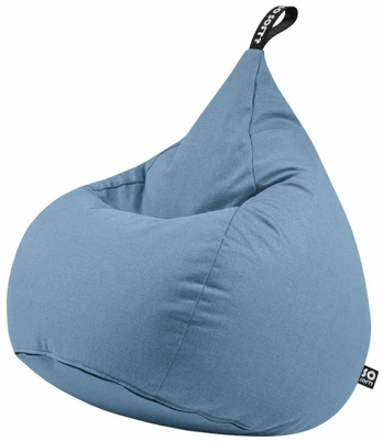 Sėdmaišis SoSoft Drop L Scandi, mėlynas, 160 l