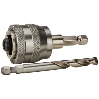 Adapteris Ezychange 3/8" ir HSS-G centravimo grąžtas E-04070 Makita