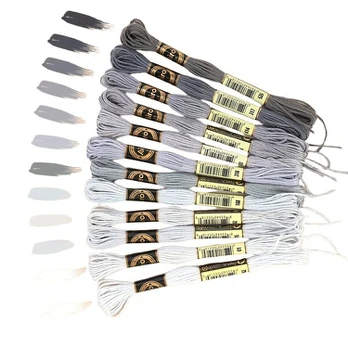 Siuvinėjimo siūlai rinkinys, 07/(12 Bundles/set)