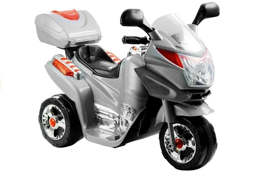 Elektrinis motociklas vaikams HC8051, sidabrinis