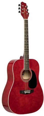 Akustinė gitara Stagg SA20D Raudonas