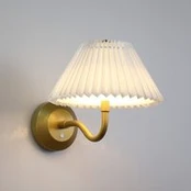 LED akumuliatorinis sieninis šviestuvas DANISH, išsikišimas 25 cm, aukso