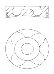 Stūmoklis MAHLE 011 PI 00114 001