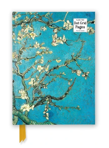 Vincent van Gogh: Almond Blossom (Foiled Dot Grid Journal)