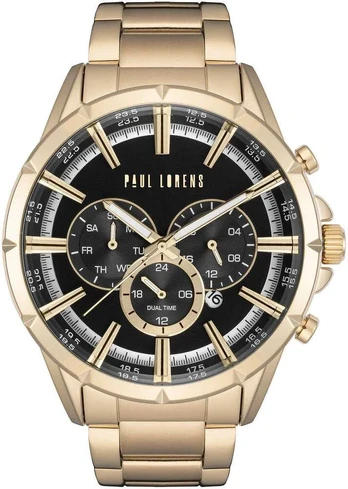Laikrodis MĘSKI PAUL LORENS - PL13605B-1D1 (zg359b) + BOX