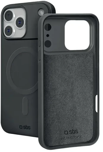 Dėklas SBS Instinct Mag Case for iPhone 18 Pro Max / 17 Pro Max Compatible with MagSafe - Juodas