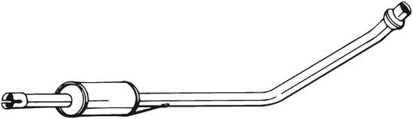 Vidurinis duslintuvas BOSAL 281-235