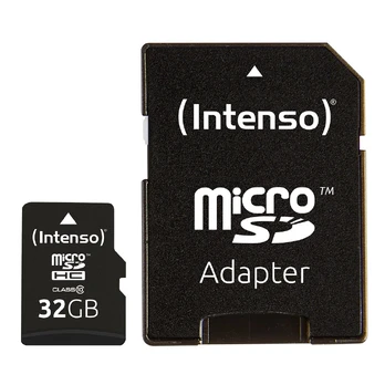 Intenso 32GB MicroSDHC Klasės 10