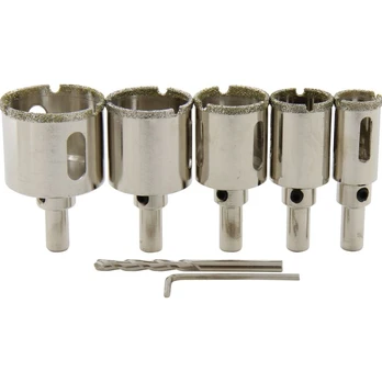 Deimantinių karūnų rinkinys Essen tools, 25-41 mm, 5 vnt