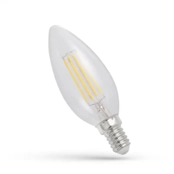 6W E14 LED lemputė 4000K COG CANDLE