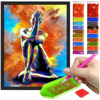 Artpro Diamond mozaika-paveikslas siuvinėjimas deimantais + rėmelis