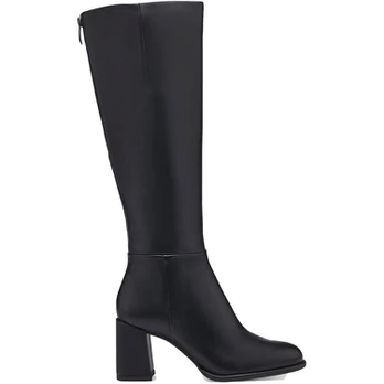 TAMARIS Auliniai moterims, Juoda, Long heeled boot