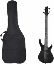 Elektrinė bosinė gitara pradedantiesiems, juoda, 4/4 46" kaina
