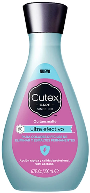 CUTEX ULTRA EFFECTIVE nagų lako valiklis 200 ml
