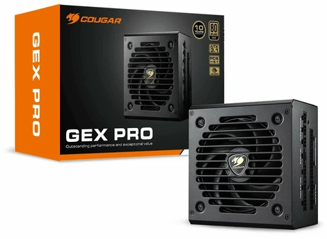 COUGAR įkroviklis GEX PRO 650W ATX3.1 / 80 Plus Gold / Modular