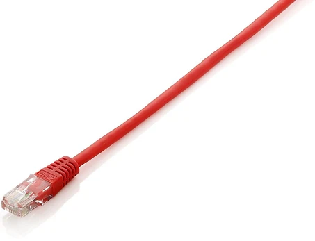 Equip Patchkabel Cat6 U/UTP 2xRJ45 15.00m raudona Polybeutel