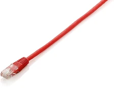 Equip Patchkabel Cat6 U/UTP 2xRJ45 15.00m raudona Polybeutel kaina