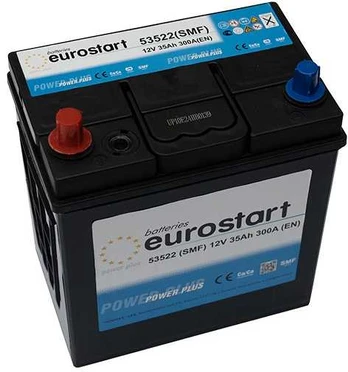 EUROSTART POWER PLUS (SMF) 53522 35Ah akumuliatorius