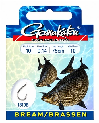 Surišti kabliukai Gamakatsu Bream 75cm