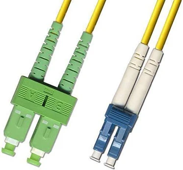 „MicroConnect Microconnect FIB8410005“ optinis kabelis 0,5 m SC LC OS2 geltonas