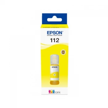 EPSON 112 EcoTank Pigment Yellow ink bot | C13T06C44A